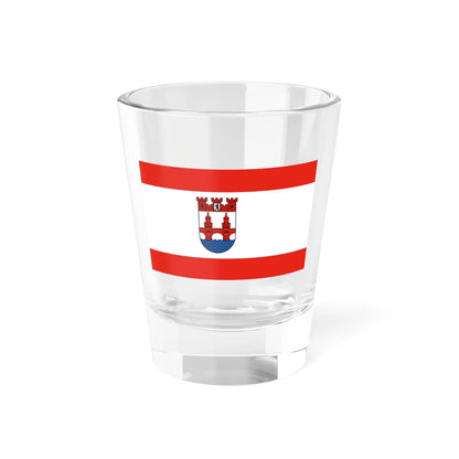 Flagge Bezirk Friedrichshain-Kreuzberg (Germany) Shot Glass 1.5oz 1.5oz - Go Mug Yourself