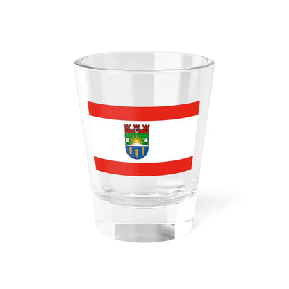 Flagge Bezirk Lichtenberg (Germany) Shot Glass 1.5oz 1.5oz - Go Mug Yourself