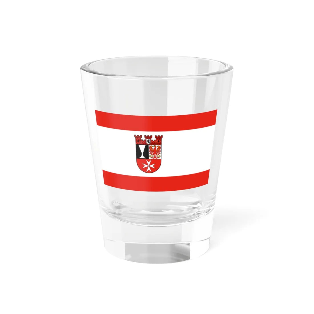 Flagge Bezirk Neukölln (Germany) Shot Glass 1.5oz 1.5oz - Go Mug Yourself