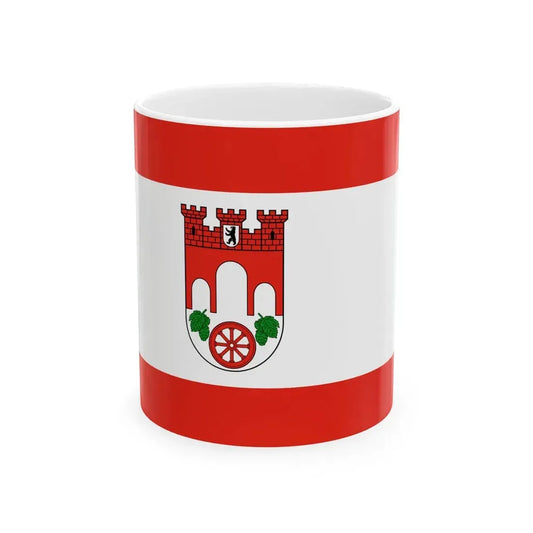 Flagge Bezirk Pankow (Germany) White Coffee Mug 11oz - Go Mug Yourself