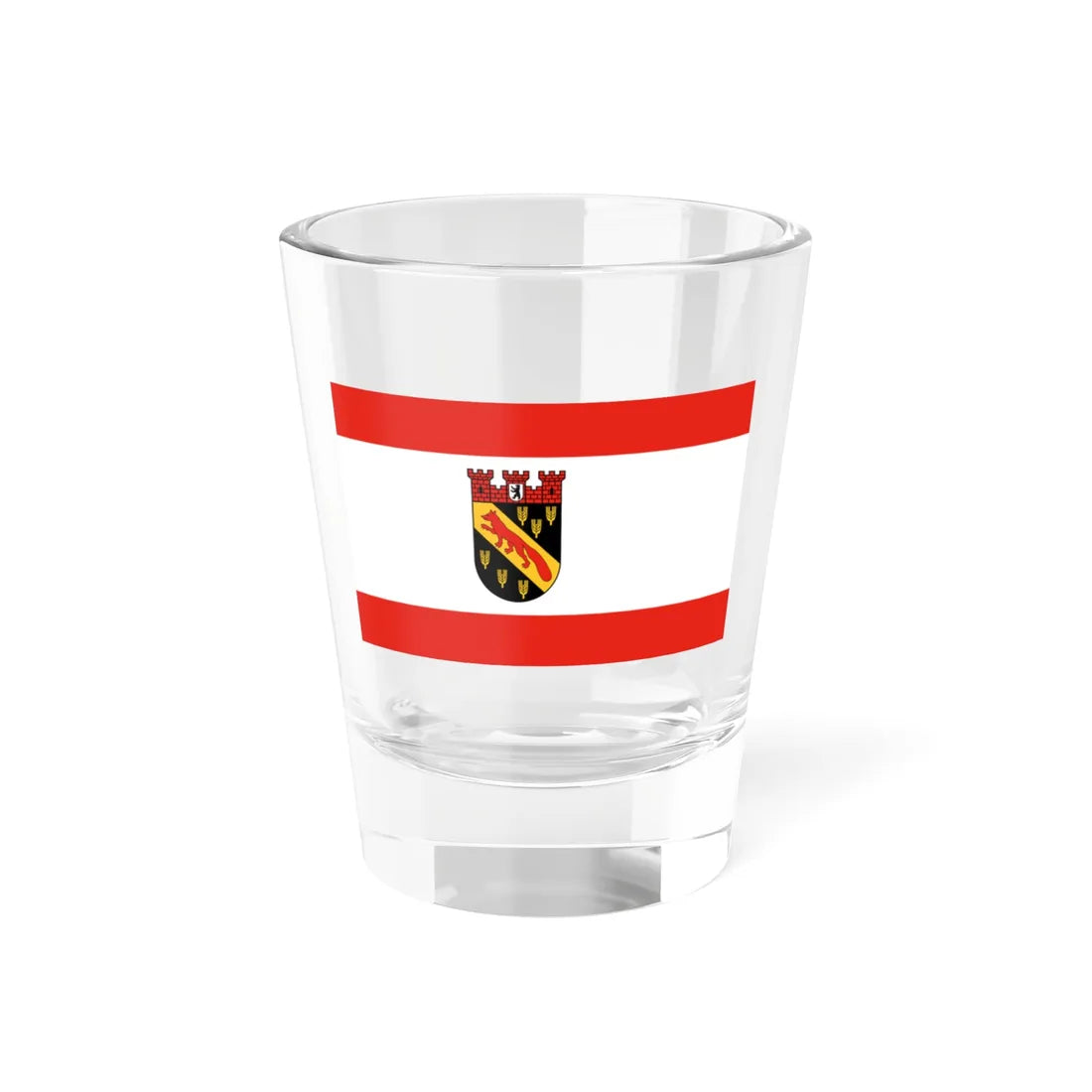 Flagge Bezirk Reinickendorf (Germany) Shot Glass 1.5oz 1.5oz - Go Mug Yourself