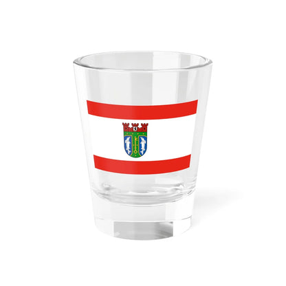 Flagge Bezirk Treptow-Köpenick (Germany) Shot Glass 1.5oz 1.5oz - Go Mug Yourself