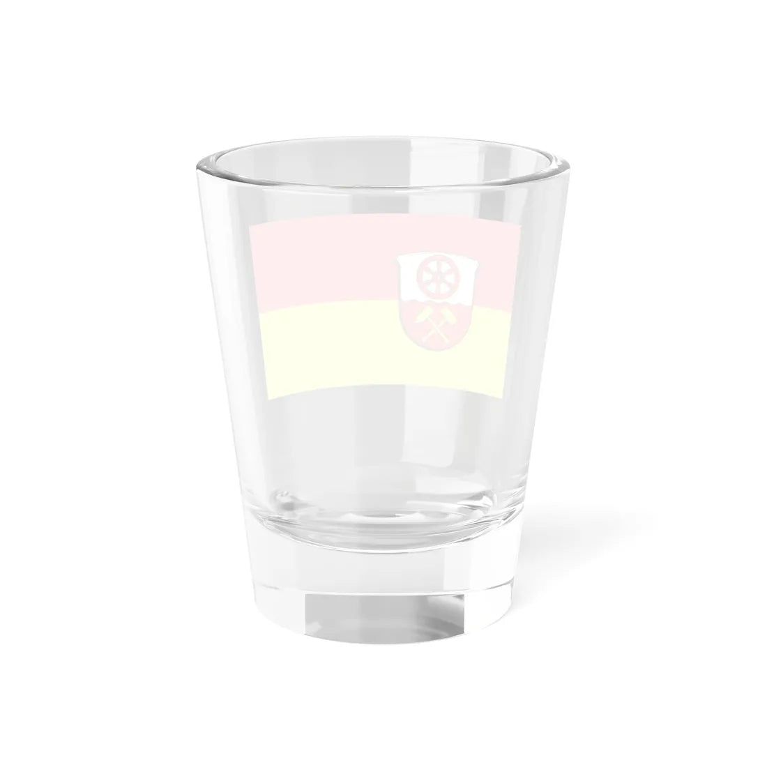 Flagge Biebergemünd (Germany) Shot Glass 1.5oz - Go Mug Yourself