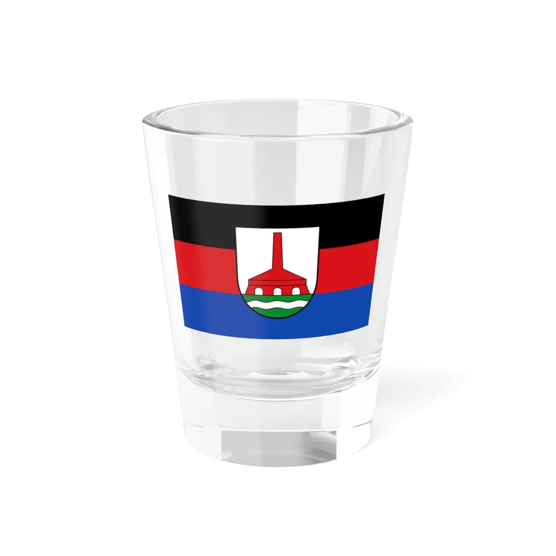 Flagge Bingum (Germany) Shot Glass 1.5oz 1.5oz - Go Mug Yourself