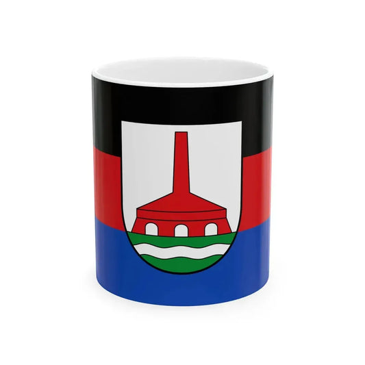 Flagge Bingum (Germany) White Coffee Mug 11oz - Go Mug Yourself
