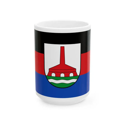 Flagge Bingum (Germany) White Coffee Mug 15oz - Go Mug Yourself