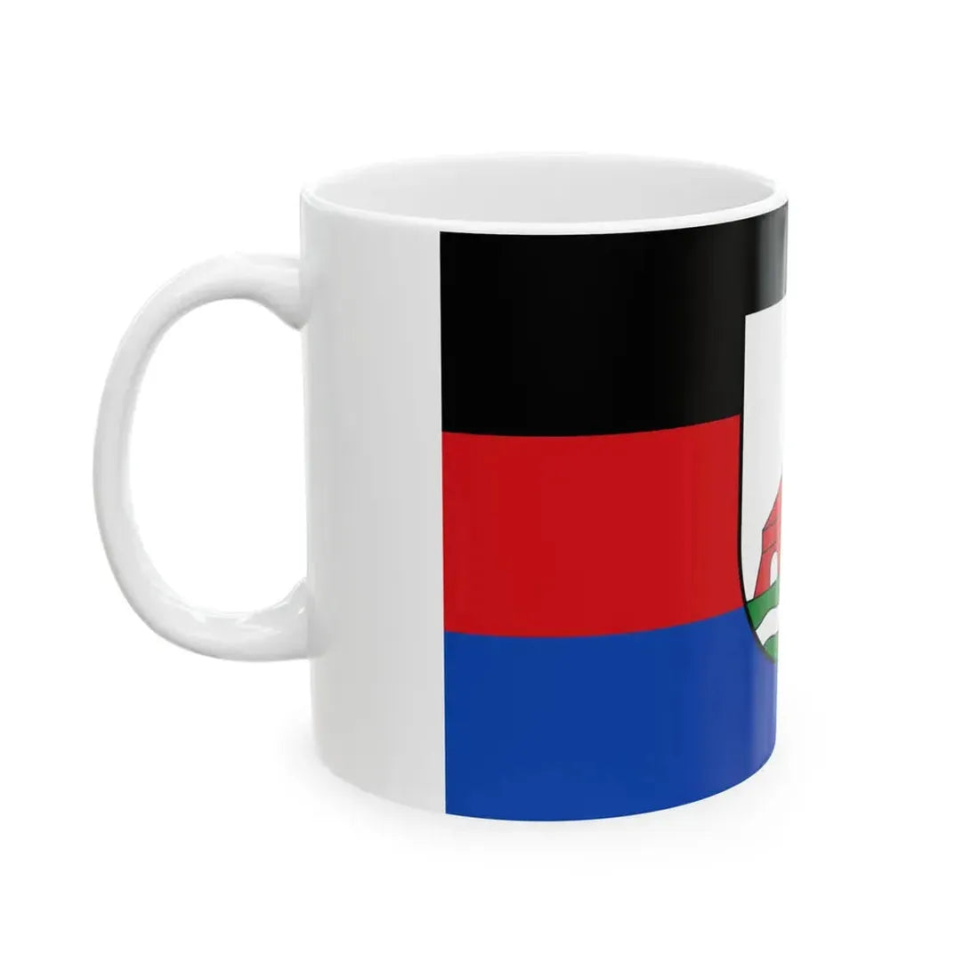 Flagge Bingum (Germany) White Coffee Mug - Go Mug Yourself