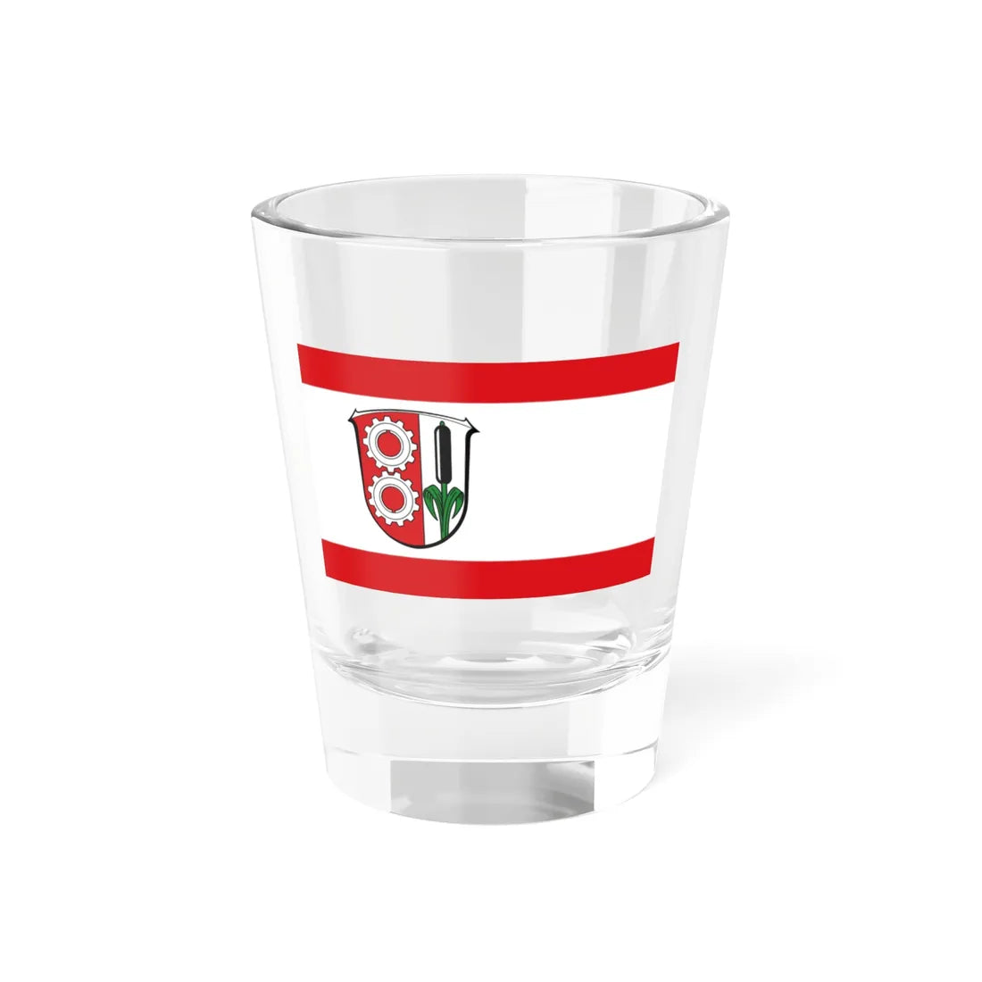 Flagge Bischofsheim Maintal (Germany) Shot Glass 1.5oz 1.5oz - Go Mug Yourself
