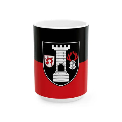Flagge Blankenburg Harz (Germany) White Coffee Mug 15oz - Go Mug Yourself