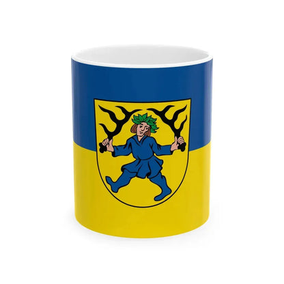 Flagge Blaubeuren (Germany) White Coffee Mug 11oz - Go Mug Yourself