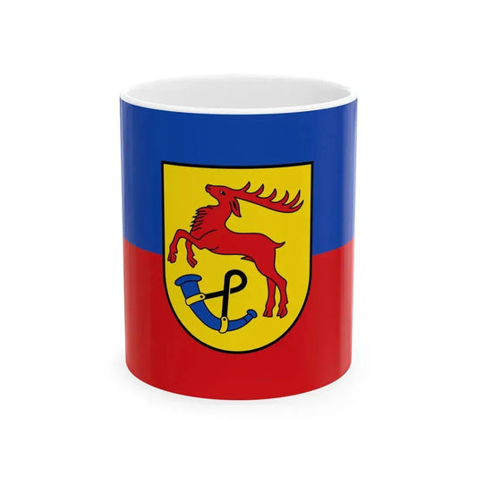 Flagge Bockhorn (Germany) White Coffee Mug 11oz - Go Mug Yourself