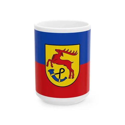 Flagge Bockhorn (Germany) White Coffee Mug 15oz - Go Mug Yourself
