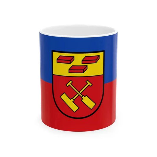 Flagge Boesel (Germany) White Coffee Mug 11oz - Go Mug Yourself