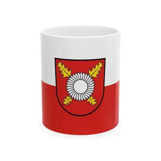 Flagge Boettingen (Germany) White Coffee Mug 11oz - Go Mug Yourself