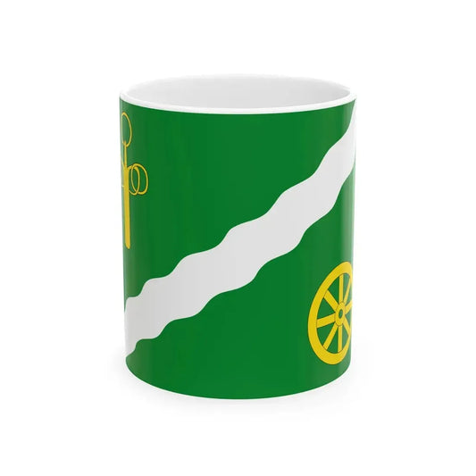 Flagge Borgstedt (Germany) White Coffee Mug 11oz - Go Mug Yourself