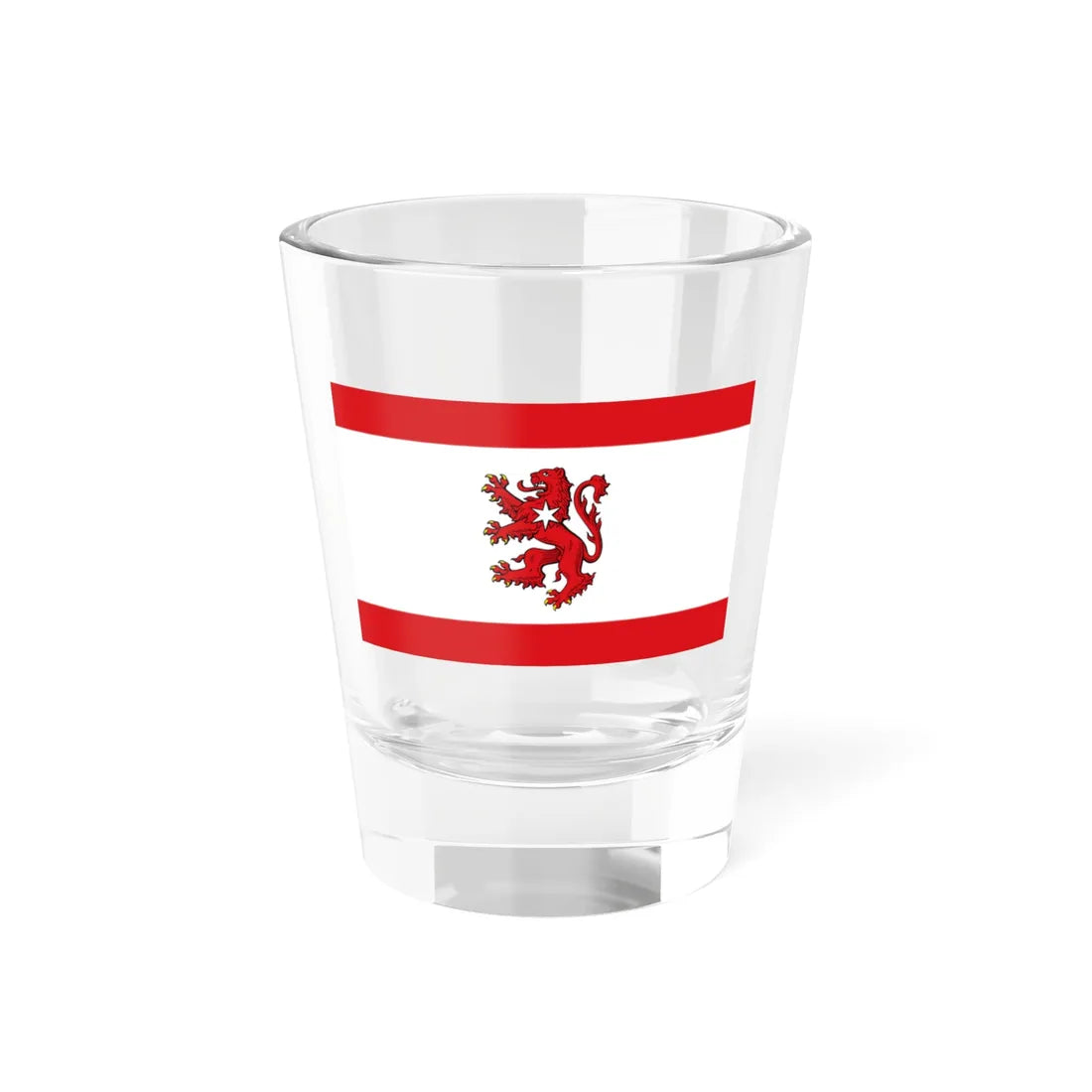 Flagge Borken Hessen (Germany) Shot Glass 1.5oz 1.5oz - Go Mug Yourself