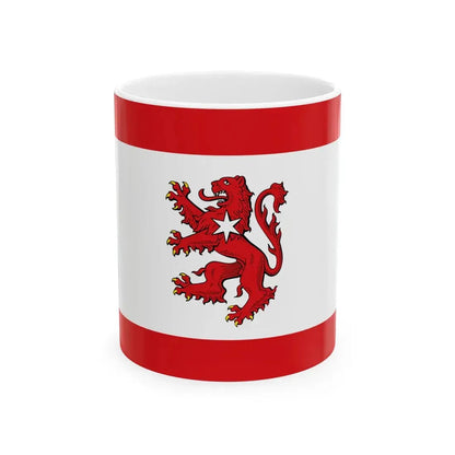 Flagge Borken Hessen (Germany) White Coffee Mug 11oz - Go Mug Yourself