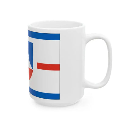 Flagge Borstorf (Germany) White Coffee Mug - Go Mug Yourself