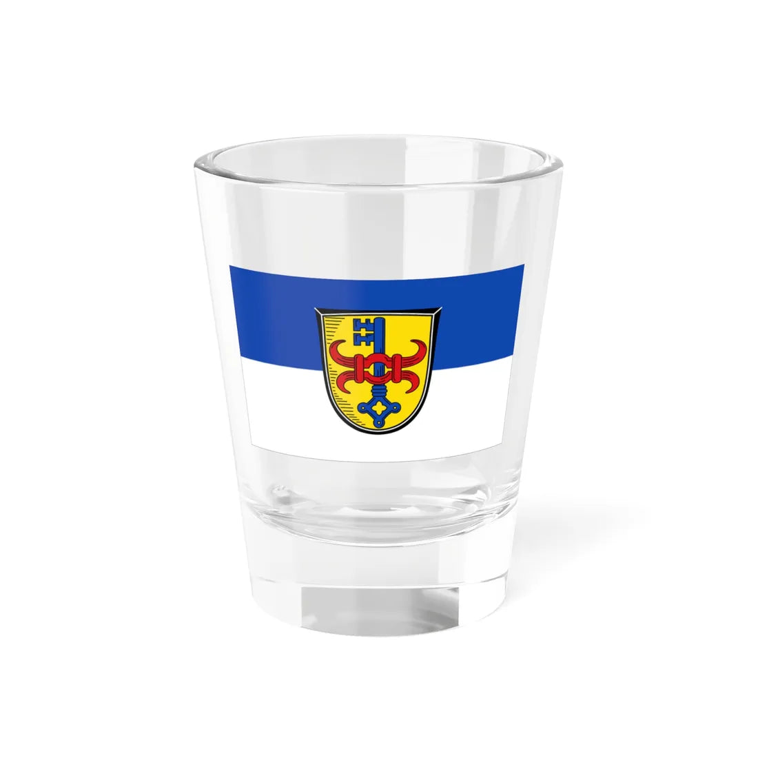 Flagge Bovenden (Germany) Shot Glass 1.5oz 1.5oz - Go Mug Yourself