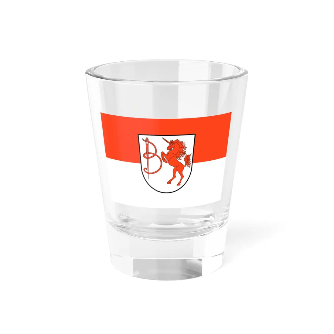 Flagge Breese (Germany) Shot Glass 1.5oz 1.5oz - Go Mug Yourself