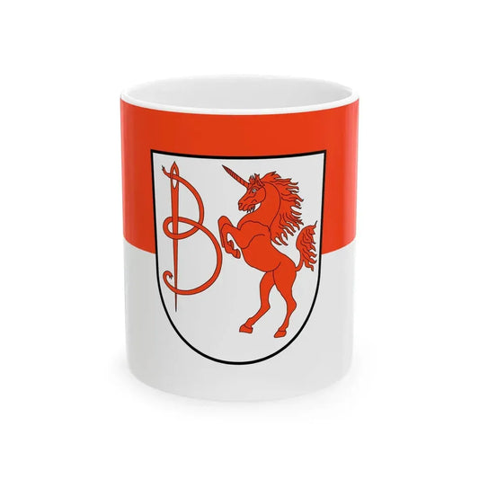 Flagge Breese (Germany) White Coffee Mug 11oz - Go Mug Yourself
