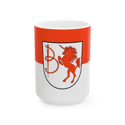 Flagge Breese (Germany) White Coffee Mug 15oz - Go Mug Yourself