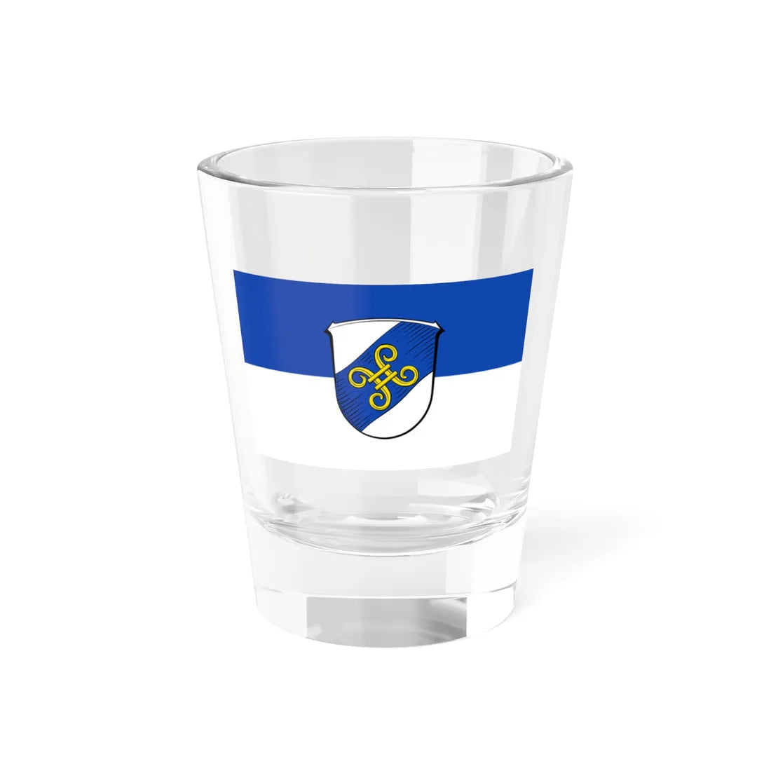 Flagge Breidenbach (Germany) Shot Glass 1.5oz 1.5oz - Go Mug Yourself