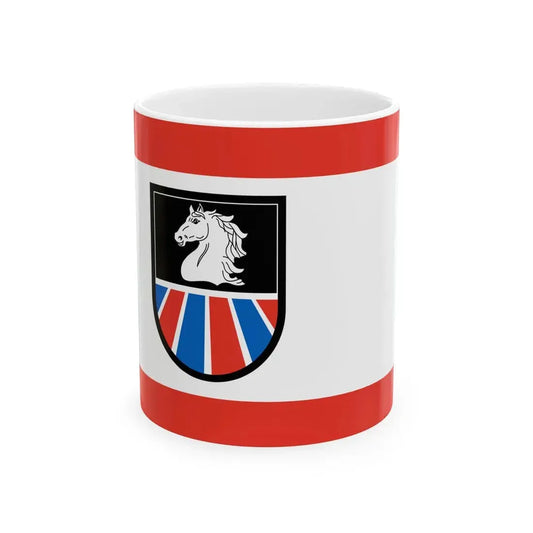 Flagge Breitenfelde (Germany) White Coffee Mug 11oz - Go Mug Yourself