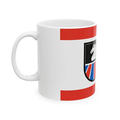 Flagge Breitenfelde (Germany) White Coffee Mug - Go Mug Yourself