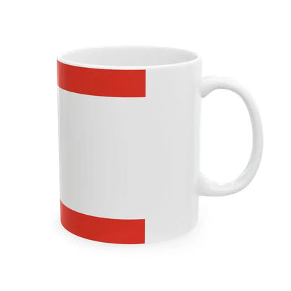 Flagge Breitenfelde (Germany) White Coffee Mug - Go Mug Yourself