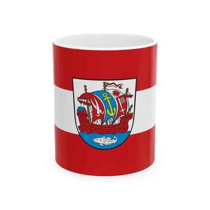 Flagge Bremerhaven (Germany) White Coffee Mug 11oz - Go Mug Yourself