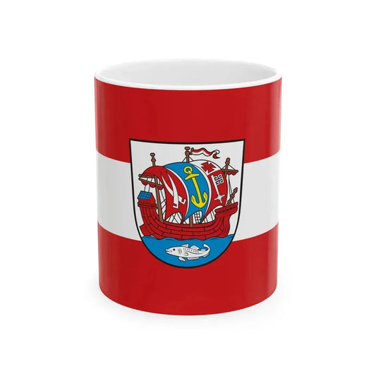 Flagge Bremerhaven (Germany) White Coffee Mug 11oz - Go Mug Yourself