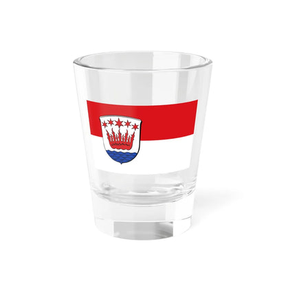 Flagge Brensbach (Germany) Shot Glass 1.5oz 1.5oz - Go Mug Yourself