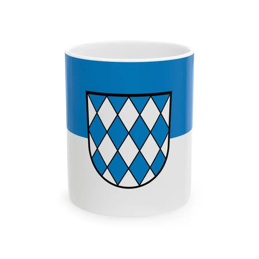 Flagge Bretten (Germany) White Coffee Mug 11oz - Go Mug Yourself