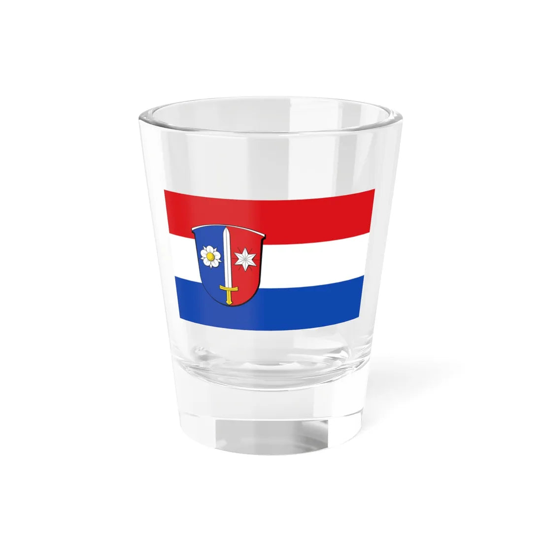 Flagge Breuberg (Germany) Shot Glass 1.5oz 1.5oz - Go Mug Yourself