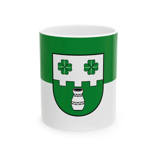 Flagge Brinkum Ostfr. (Germany) White Coffee Mug 11oz - Go Mug Yourself