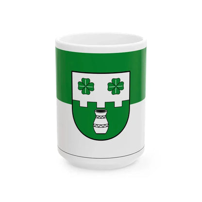 Flagge Brinkum Ostfr. (Germany) White Coffee Mug 15oz - Go Mug Yourself