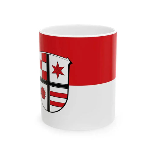 Flagge Brombachtal (Germany) White Coffee Mug 11oz - Go Mug Yourself