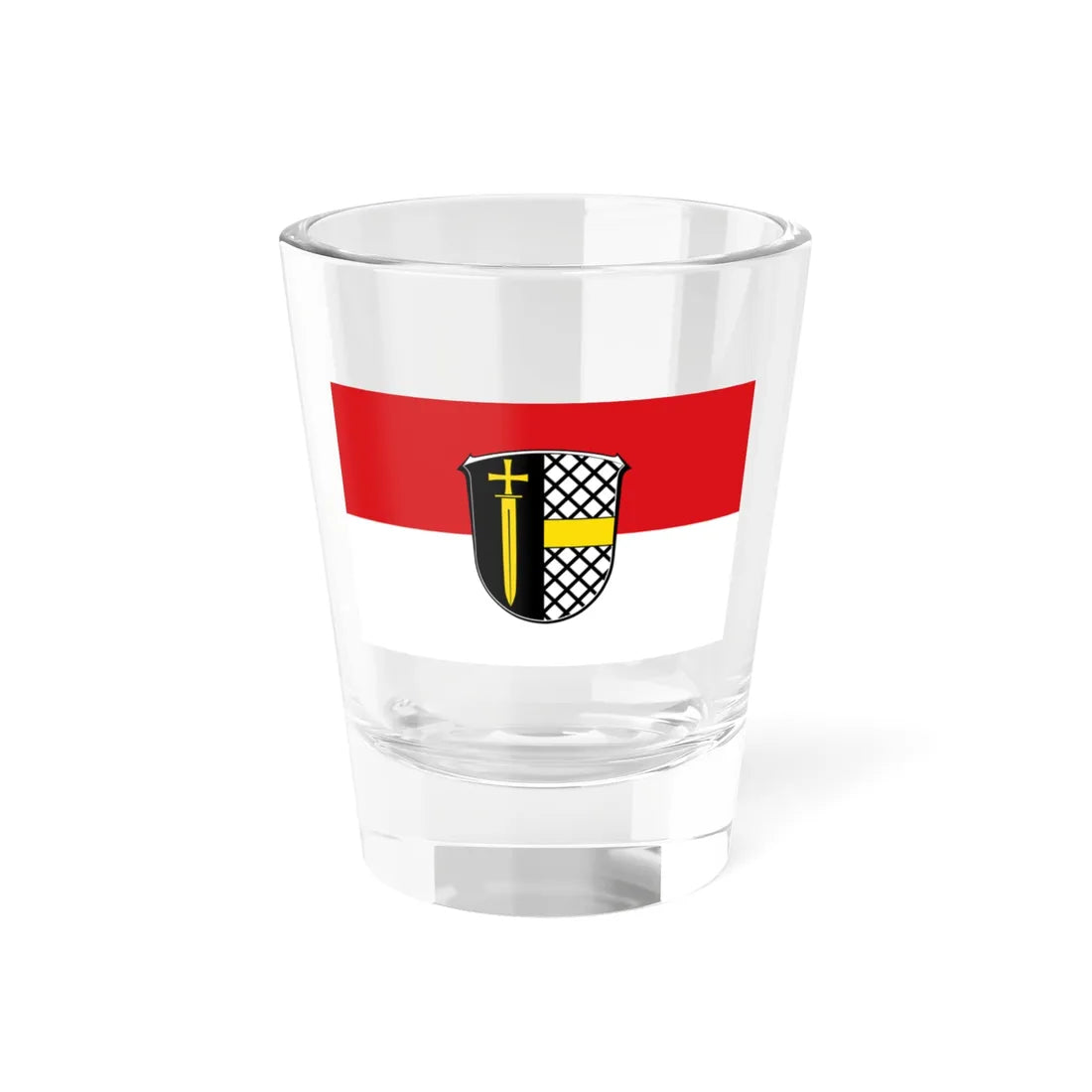 Flagge Bromskirchen (Germany) Shot Glass 1.5oz 1.5oz - Go Mug Yourself