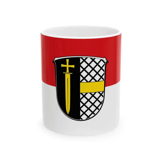 Flagge Bromskirchen (Germany) White Coffee Mug 11oz - Go Mug Yourself
