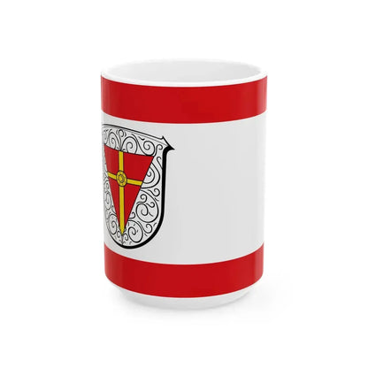 Flagge Bruchkoebel (Germany) White Coffee Mug 15oz - Go Mug Yourself