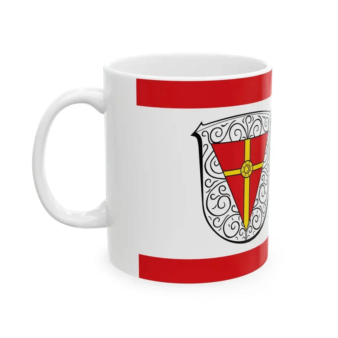 Flagge Bruchkoebel (Germany) White Coffee Mug - Go Mug Yourself