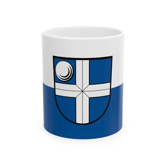 Flagge Bruchsal (Germany) White Coffee Mug 11oz - Go Mug Yourself