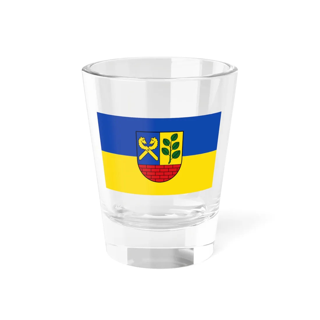 Flagge Buchholz in der Nordheide (Germany) Shot Glass 1.5oz 1.5oz - Go Mug Yourself