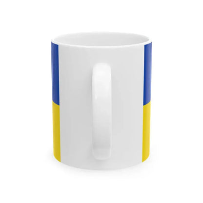 Flagge Buchholz in der Nordheide (Germany) White Coffee Mug - Go Mug Yourself
