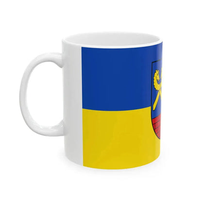 Flagge Buchholz in der Nordheide (Germany) White Coffee Mug - Go Mug Yourself