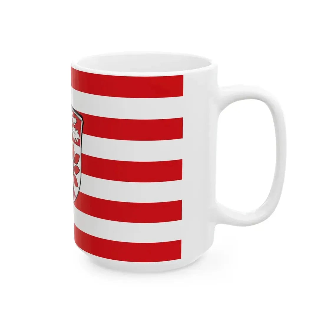 Flagge Buchschlag (Germany) White Coffee Mug - Go Mug Yourself