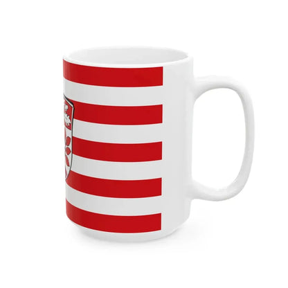 Flagge Buchschlag (Germany) White Coffee Mug - Go Mug Yourself