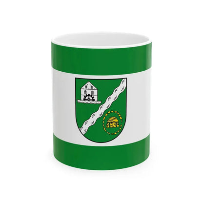 Flagge Buelstedt (Germany) White Coffee Mug 11oz - Go Mug Yourself