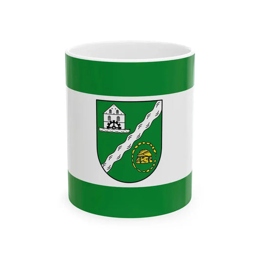Flagge Buelstedt (Germany) White Coffee Mug 11oz - Go Mug Yourself